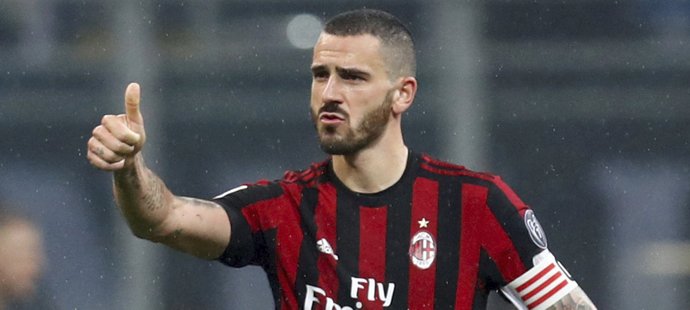 Leonardo Bonucci oblékal dres AC Milán jen jednu sezonu