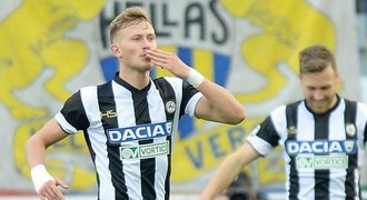 Barák sestřelil Veronu dvěma góly, Schick se proti Juventusu neprosadil