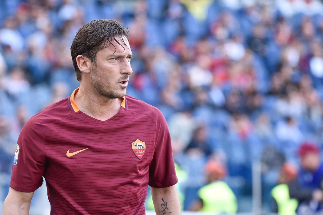 Legendární Francesco Totti se loučí s AS Řím, o víkendu odehraje poslední utkání