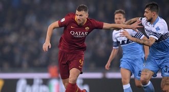 Lazio ovládlo římské derby, Schick hrál v závěru. AC Milán přeskočil Inter