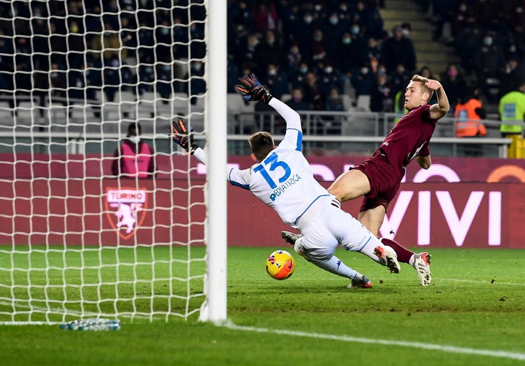 Tommaso Pobega vstřelil první gól FC Turín, za který který celý zápas odehrál David Zima