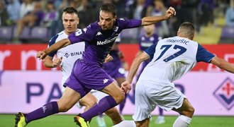 Lazio v Itálii řádí. Čtyřmi góly zničilo Fiorentinu, naskočil i Barák