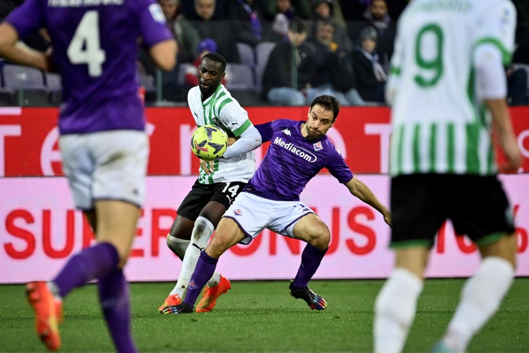 Fiorentina porazila Sassuolo díky penaltě v nastavení