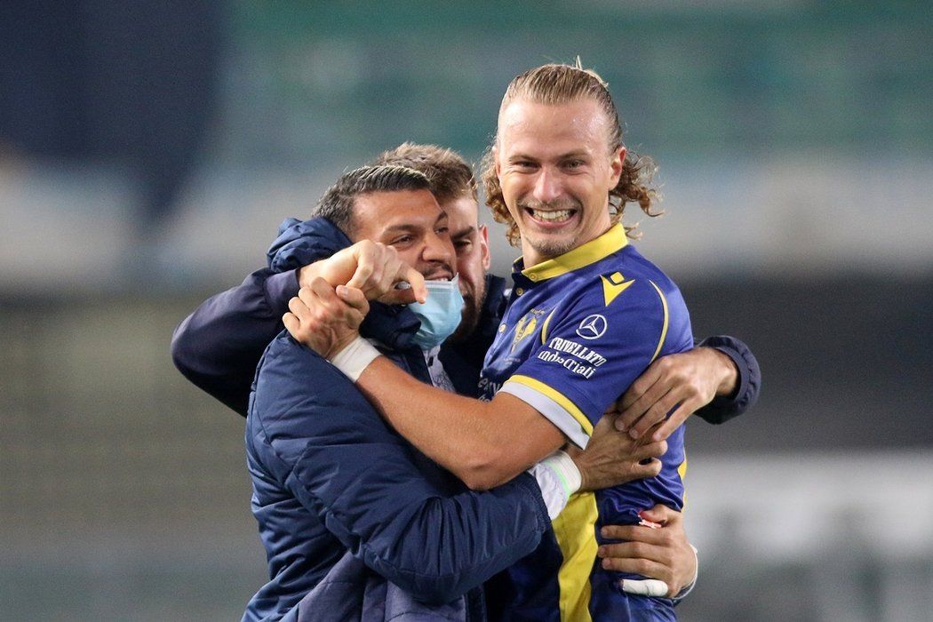 Antonín Barák přispěl dvěma góly k výhře Hellasu Verona nad Beneventem