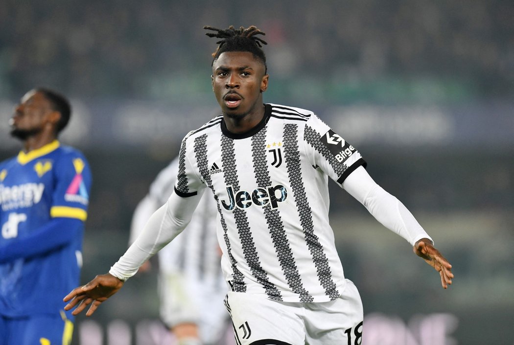 Juventus vyhrál v Serii A popáté v řadě, proti Veroně rozhodl Moise Kean