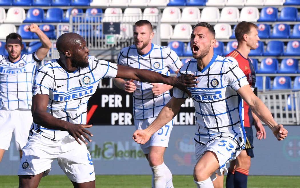 Fotbalisté Interu Milán otočili zápas s Cagliari, na jehož hřišti zvítězili 3:1