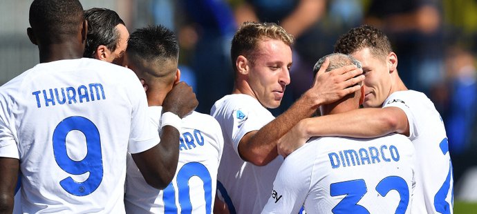 Inter pořád zůstává stoprocentní, o výhře v Empoli rozhodl Dimarco