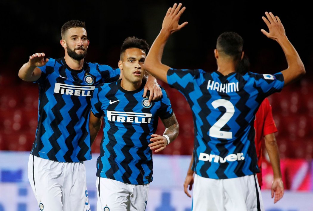 Inter se proti Beneventu trefil hned pětkrát