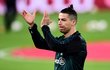 Cristiano Ronaldo tleská prázdným tribunám před duelem s Interem Milán