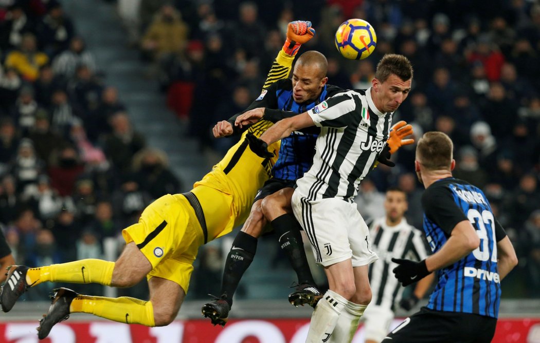 Sobotní šlágr mezi Juventusem a Interem branku nepřinesl