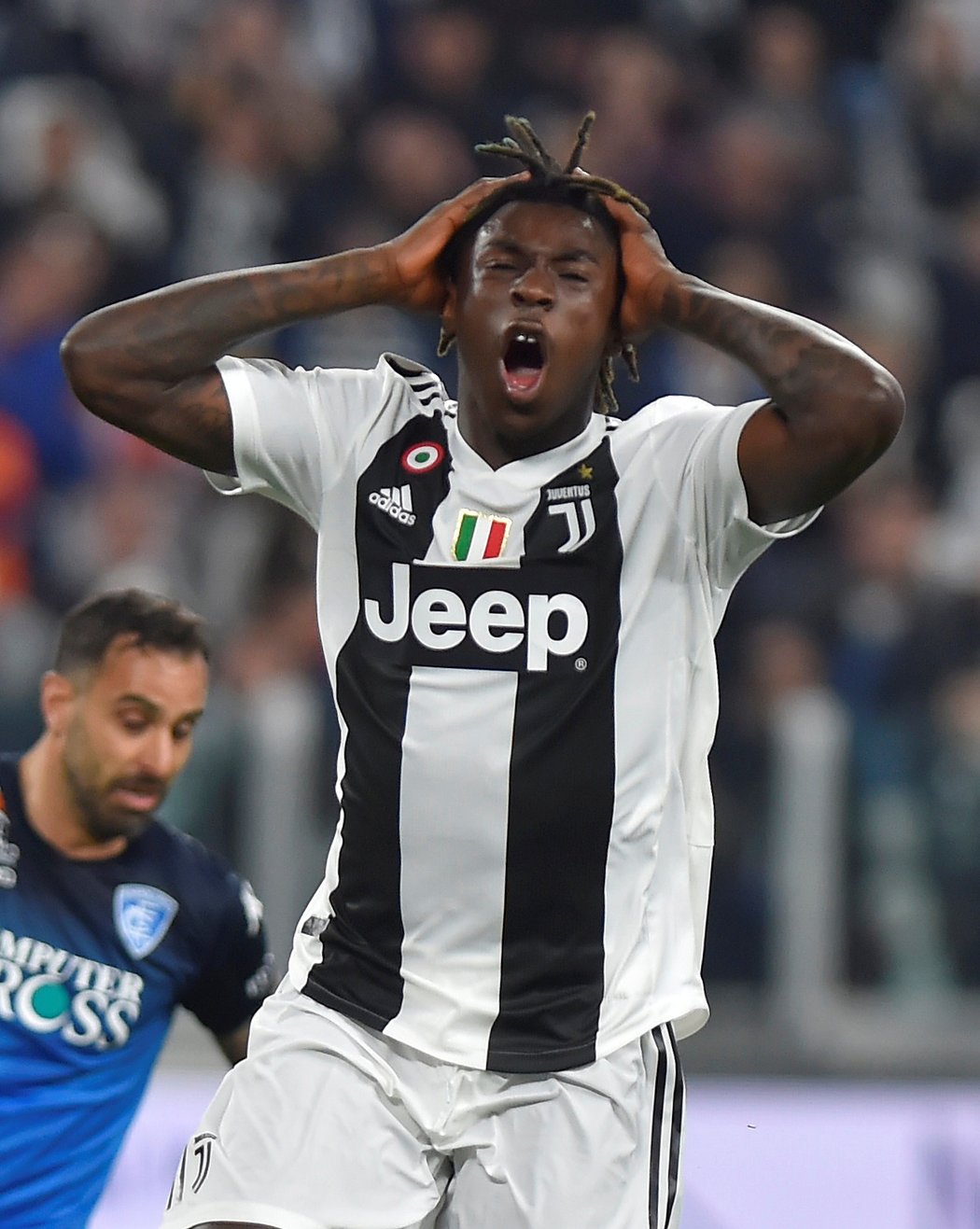 Talent Juventusu Moise Kean rozhodl o výhře