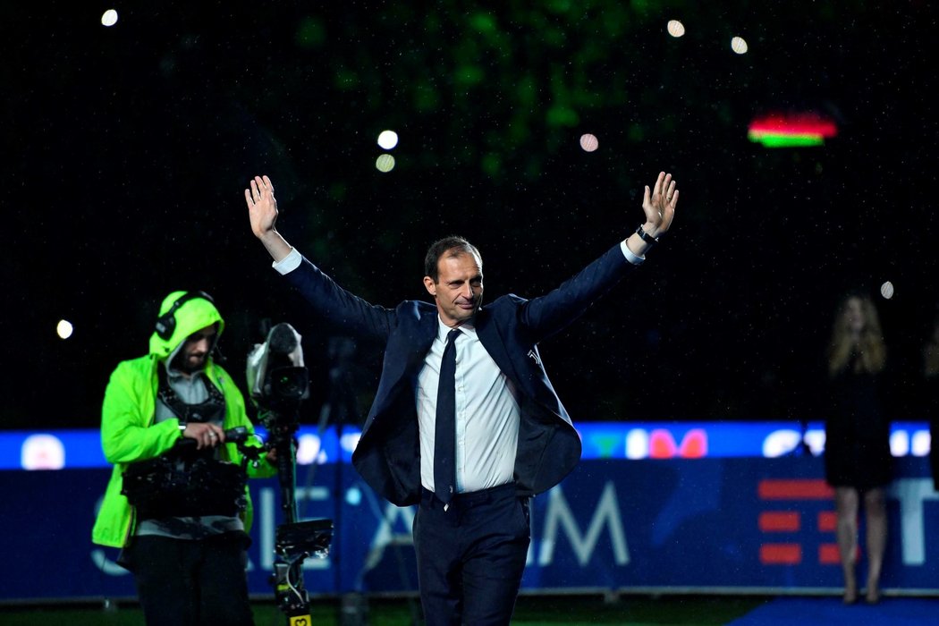 Maximilliano Allegri po posledním domácím utkání Juventusu