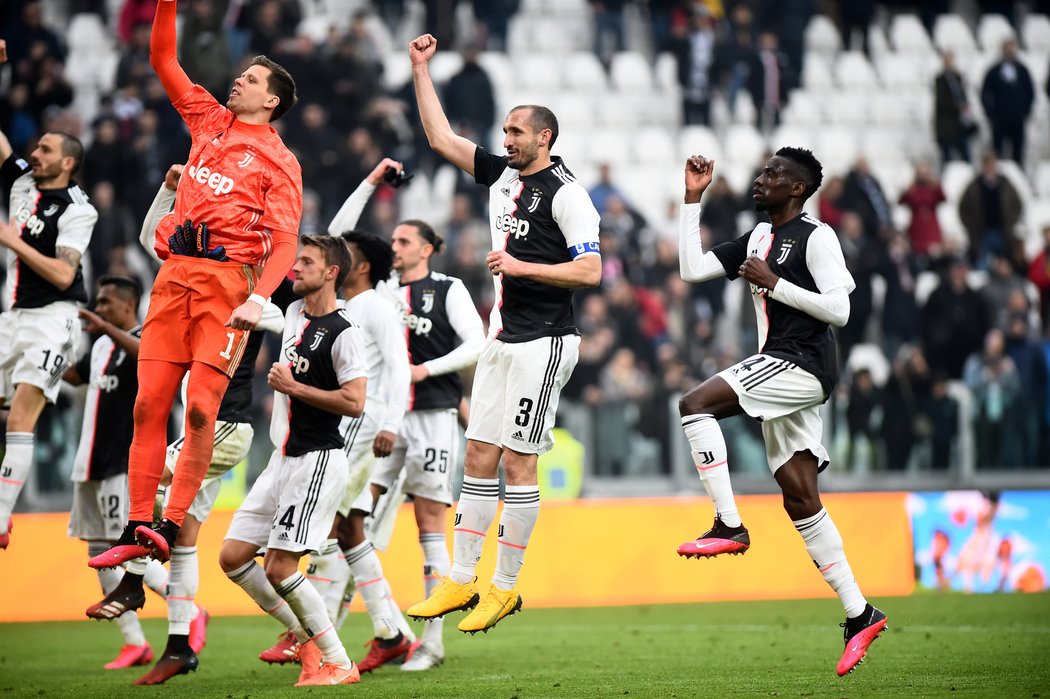 Juventus slaví výhru nad Brescií