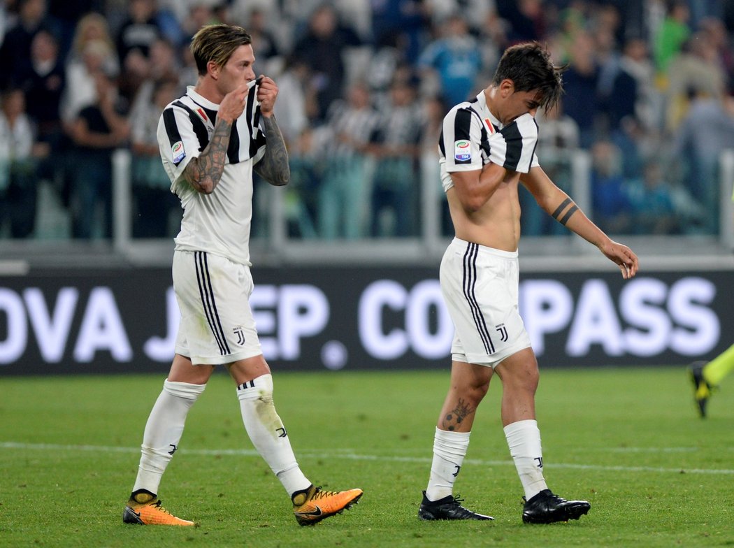 Fotbalisté Juventusu odešli v utkání s Laziem bez bodů