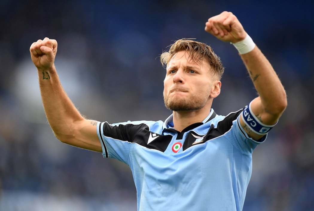 Ciro Immobile dovedl hattrickem Lazio k jedenácté výhře v řadě. Tentokrát si Římané poradili 5:1 se Sampdorií Janov