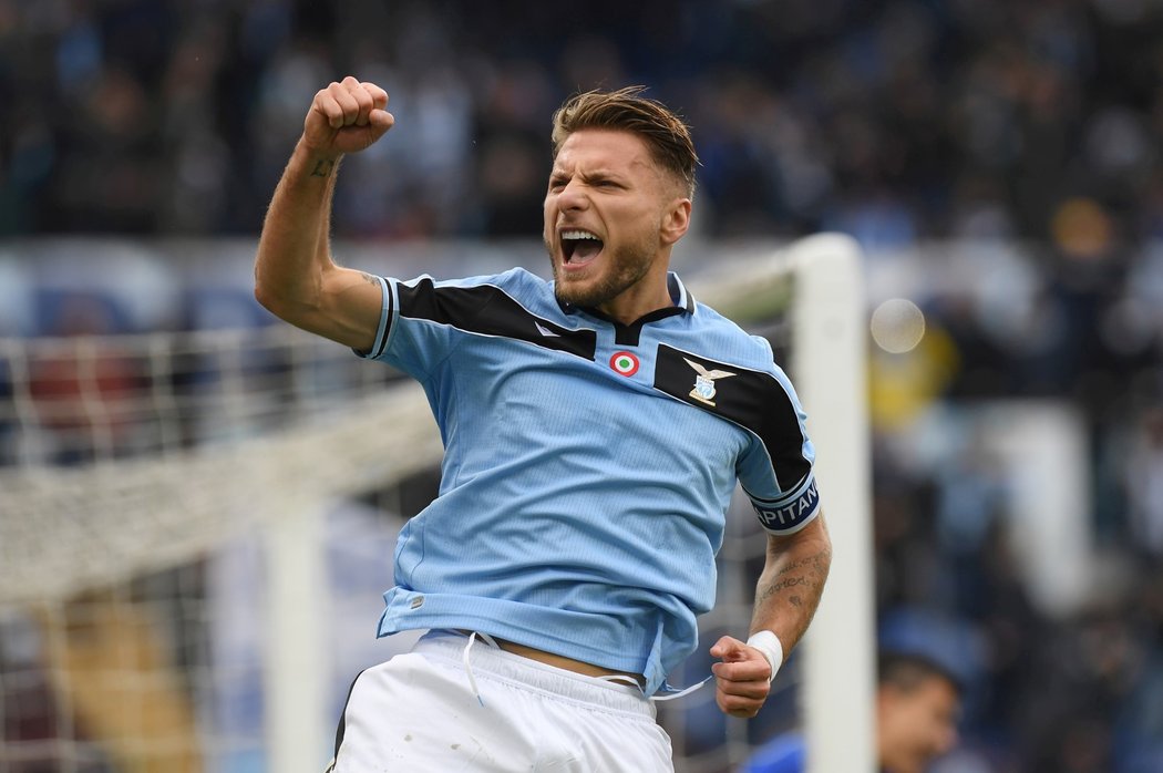 Ciro Immobile dovedl hattrickem Lazio k jedenácté výhře v řadě. Tentokrát si Římané poradili 5:1 se Sampdorií Janov