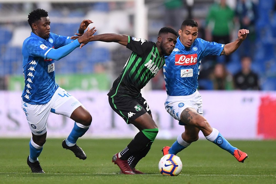 Sassuolo uhrálo na svém hřišti remízu s Neapolí 1:1