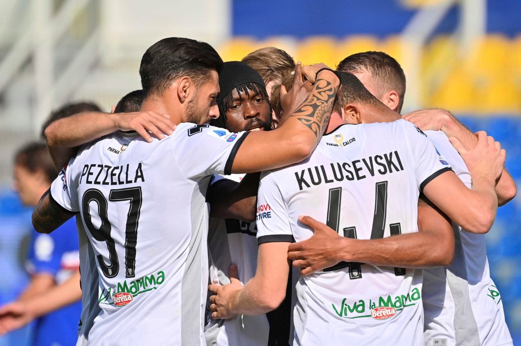 Sampdoria prohrávala s Parmou 0:2, ale duel otočila a zvítězila 3:2