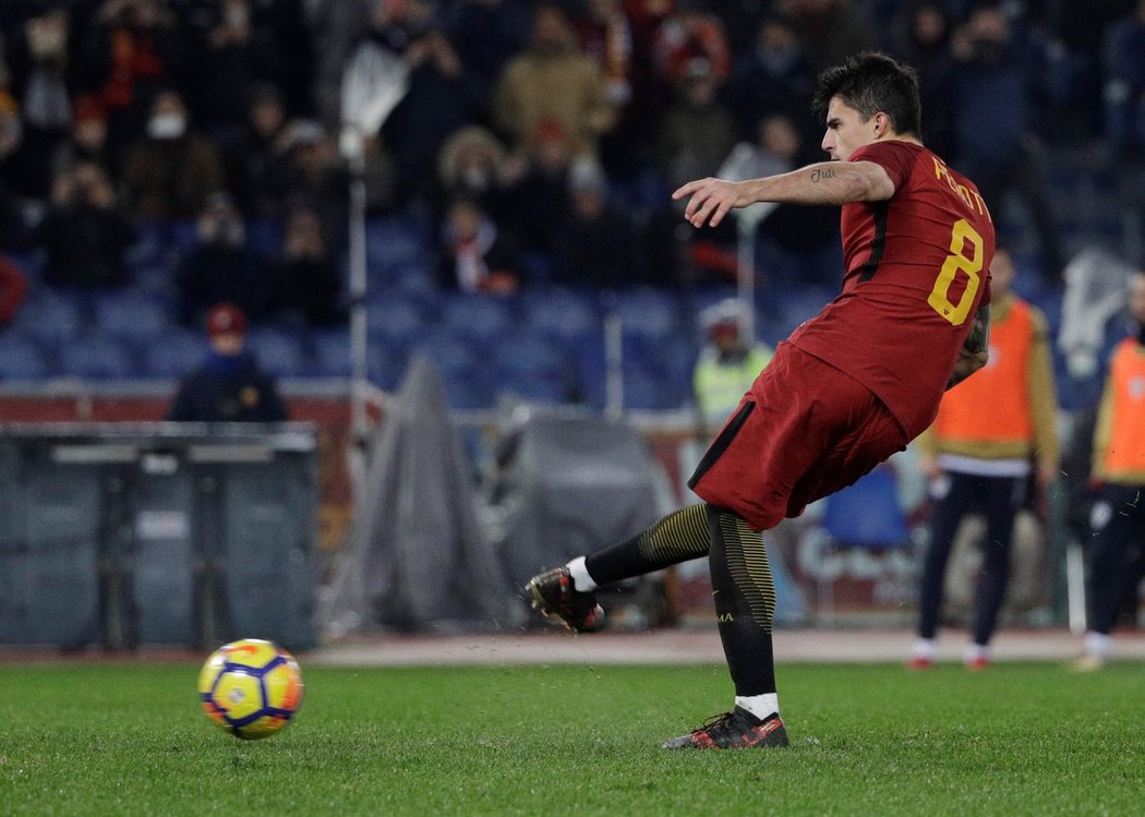 Diego Perotti lajdácky zahodil penaltu a s ní možnost AS Řím jít do vedení