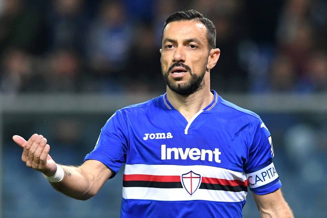 Fabio Quagliarella se tentokrát neprosadil