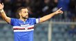 Fabio Quagliarella pomohl Sampdorii k vítězství nad Udine