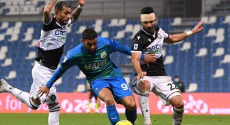 Sassuolo odmítlo posun do čela Serie A. S Udine se rozešlo bez branek