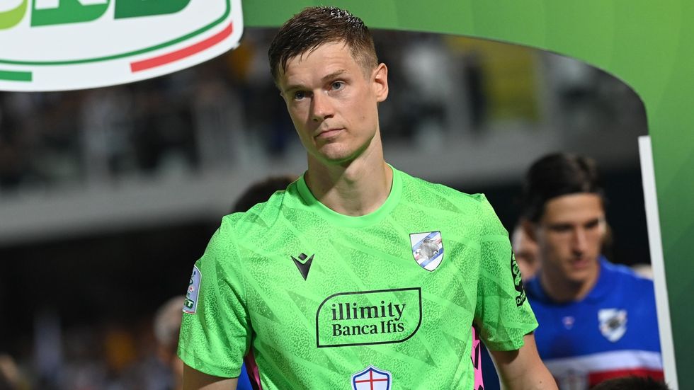 Peter Vindahl v barvách Sampdorie