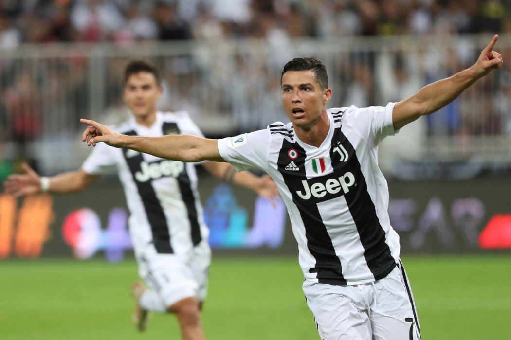 Cristiano Ronaldo vyhrál s Juventusem první trofej