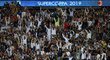 Fanoušci Juventusu oslavují vítězství v Superpoháru