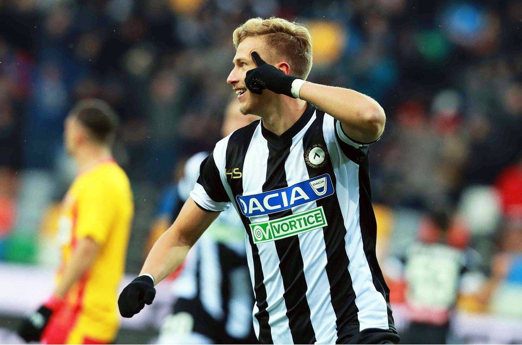 Českému záložníkovi se v Udinese daří