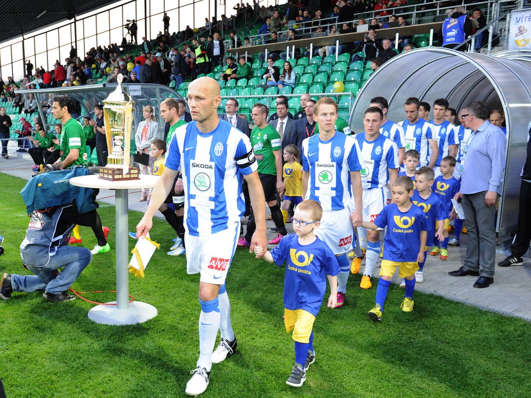 MLadá Boleslav nastupuje na hřiště