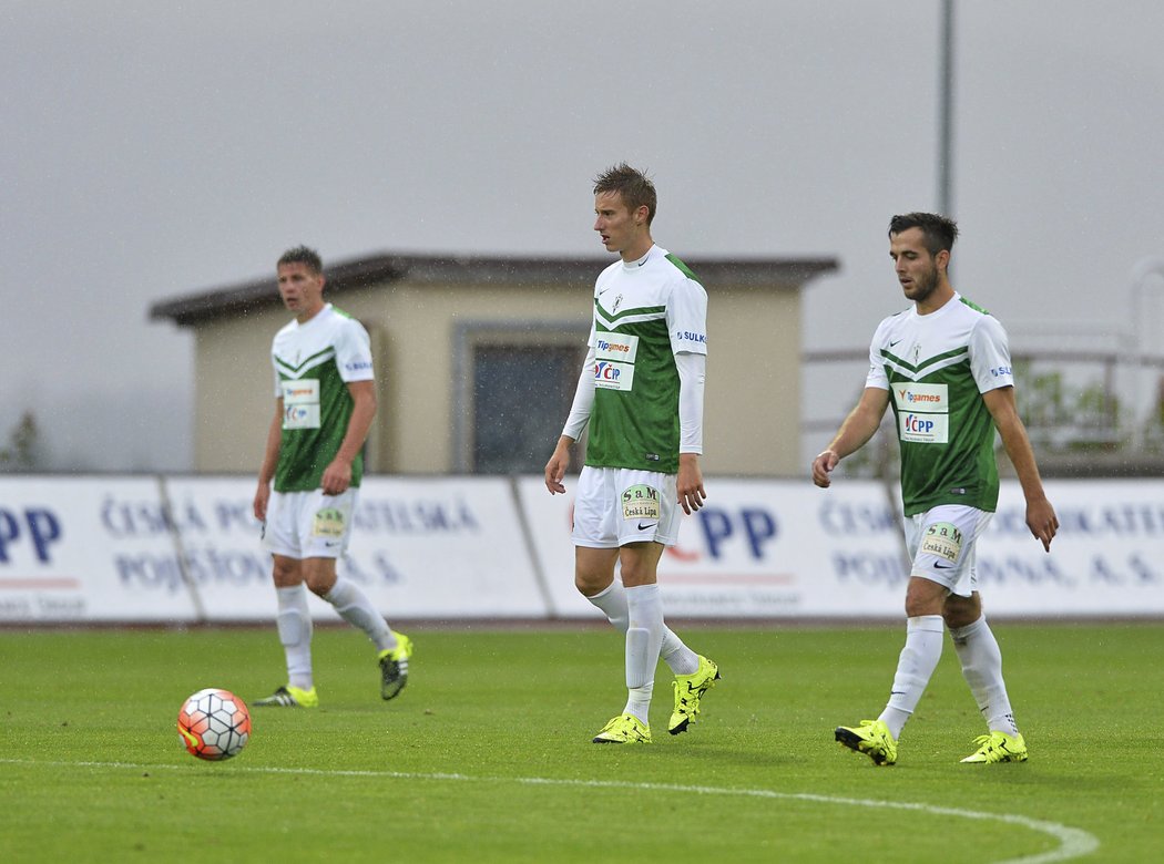 Zklamaní fotbalisté Jablonce, výsledek 0:1 velkou šanci do odvety nedává