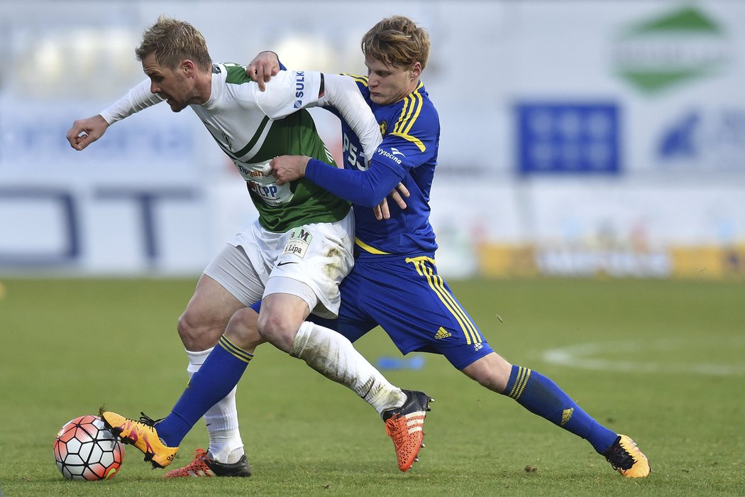 Tomáš Hübschman (vlevo) z Jablonce a Josef Bazal z Jihlavy.