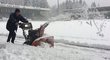 V Jablonci napadlo první prosincový den 30 centimetrů sněhu