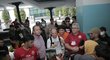Fanoušci indonéské Jakarty na letišti přivítali novou posilu Michaela Krmenčíka