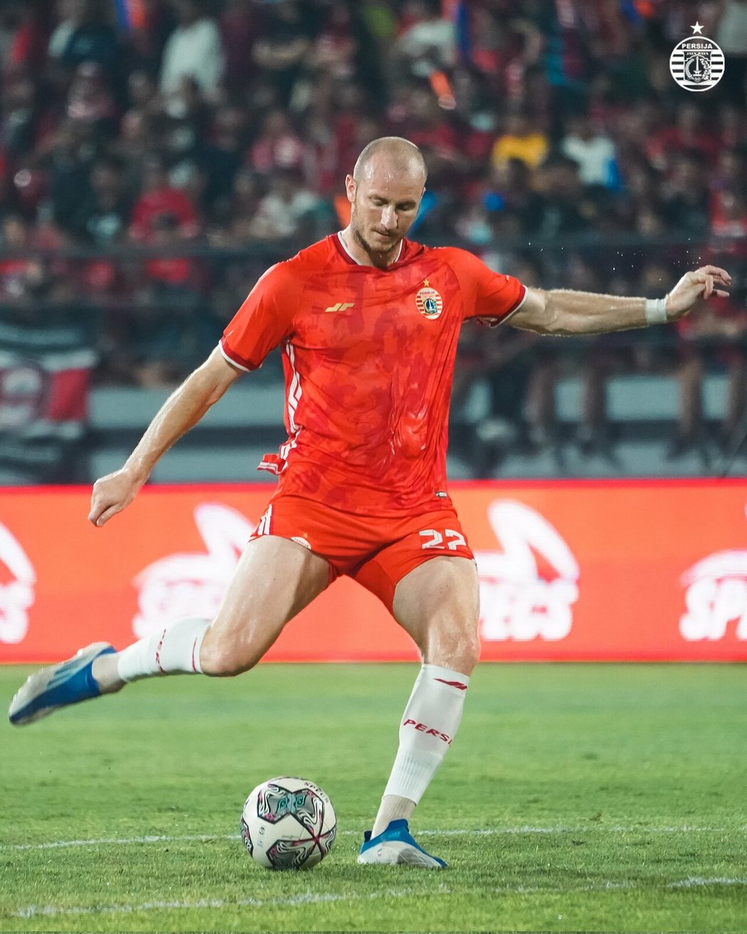 Michael Krmenčík v dresu Persije Jakarta