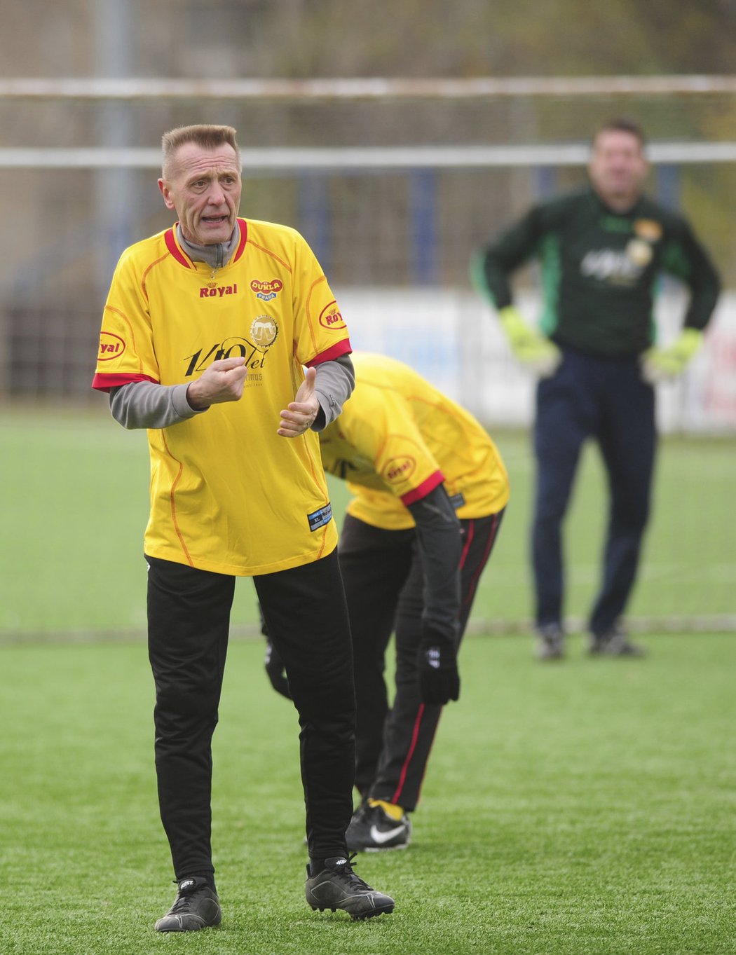 Jan Berger ukázal, že fotbal rozhodně nezapomněl.