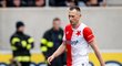 Jan Bořil odchází po červené kartě do šaten Jan Bořil odchází po červené kartě do šaten
