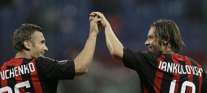 Marek Jankulovski si v AC Milán zahrál i s Andrejem Ševčenkem.
