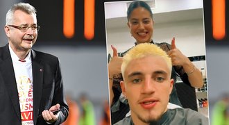 Blond Tvrdík? Když získáme titul, půjdu „na Zafeirise“, slíbil šéf Slavie