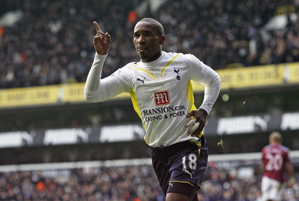 Jermain Defoe v dresu Tottenhamu