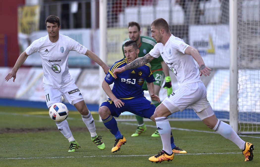 Ondřej Kúdela z Mladé Boleslavi, Radek Voltr z Jihlavy a Pavel Čmovš