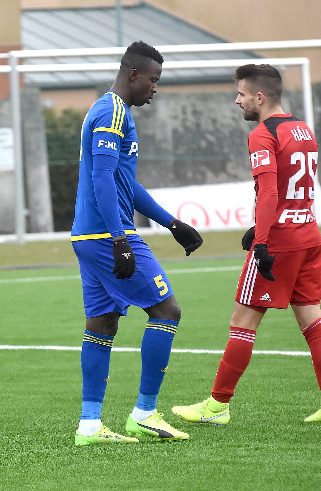 Mohamed Tijani nastoupil za Jihlavu v zápase zimní přípravy proti Olomouci