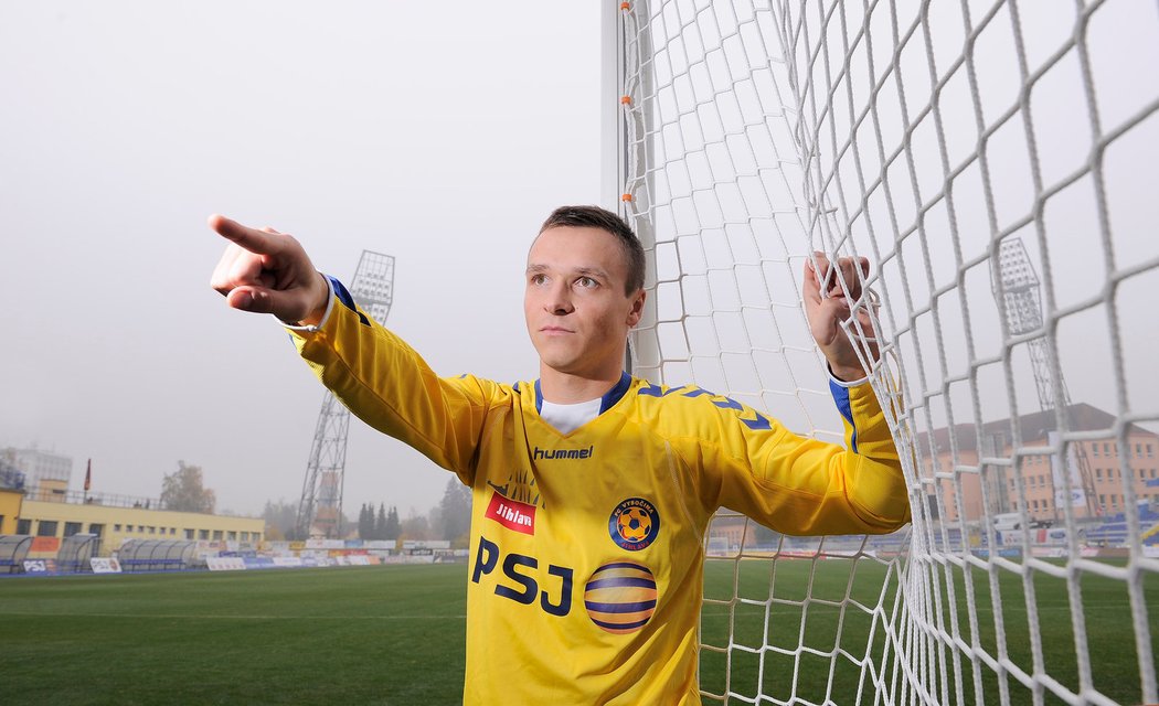 Jihlavský útočník Stanislav Tecl patřil během podzimu k největším překvapením české fotbalové ligy