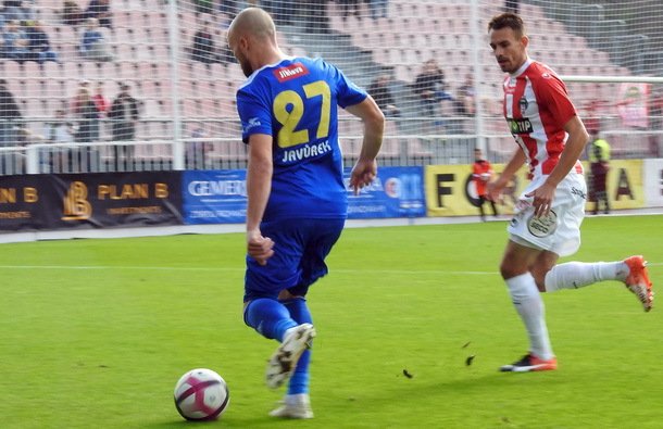 Fotbalisté Jihlavy remizovali na Žižkově 1:1 a v druhé lize jim patří třetí místo