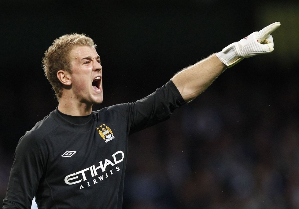 Gólman Manchesteru City Joe Hart