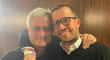 José Mourinho se v Praze setkal s Radkem Štěpánkem
