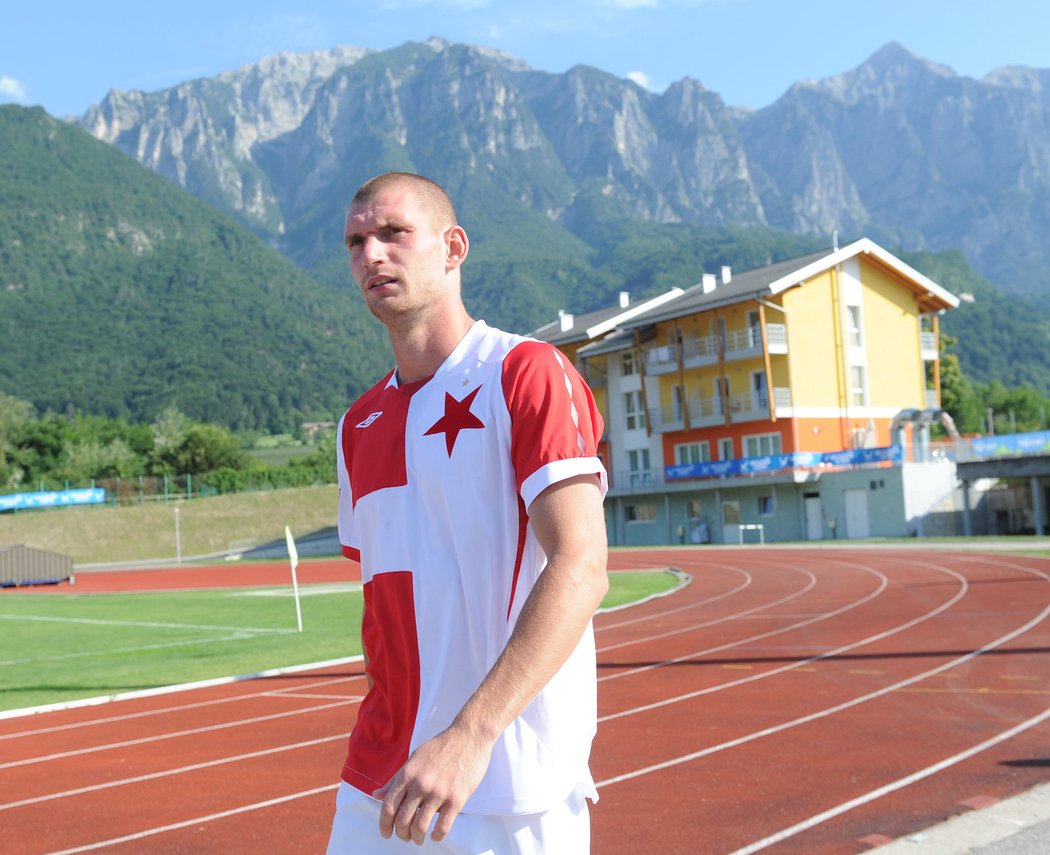 Martin Juhar, nová posila Slavie na soustředění v Itálii