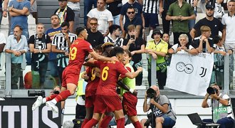 Juventus a AS Řím drží po remíze neporazitelnost, AC Milán zvítězil