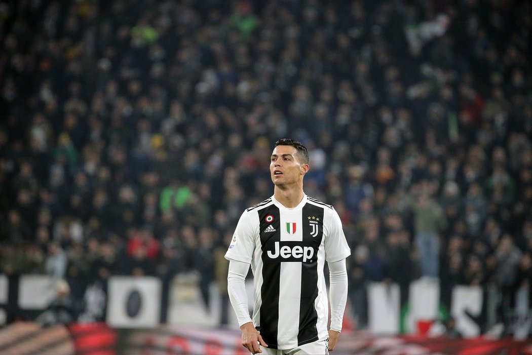 Cristiano Ronaldo v dresu Juventusu
